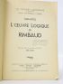 DHOTEL : L'oeuvre logique de Rimbaud - Signiert, Erste Ausgabe - Edition-Originale.com