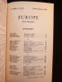 DIDEROT : Europe N° spécial Diderot - First edition - Edition-Originale.com