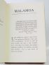 DODERET : Malamoa - Libro autografato, Prima edizione - Edition-Originale.com