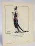 DOEUILLET : La Coiffure espagnole. Robe du soir, de Doeuillet (pl.62, La Gazette du Bon ton, 1920 n°8) - Edition Originale - Edition-Originale.com