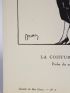 DOEUILLET : La Coiffure espagnole. Robe du soir, de Doeuillet (pl.62, La Gazette du Bon ton, 1920 n°8) - Prima edizione - Edition-Originale.com