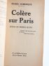 DOMINIQUE : Colère sur Paris. Roman de Demain matin - Libro autografato, Prima edizione - Edition-Originale.com