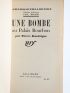 DOMINIQUE : Une Bombe au Palais Bourbon - Autographe, Edition Originale - Edition-Originale.com