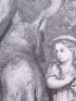 Charles Perrault, Contes, Le Chaperon Rouge et le Loup au bois. Gravure originale sur bois de fil, tirée sur Vélin fort - Edition Originale - Edition-Originale.com