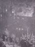Charles Perrault, Contes, Peau d’Âne quittant le château. Gravure originale sur bois de fil, tirée sur Vélin fort - Erste Ausgabe - Edition-Originale.com