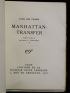 DOS PASSOS : Manhattan-transfer - First edition - Edition-Originale.com