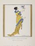 DOUCET : La Fleur merveilleuse. Robe du soir de Doucet (pl.25, La Gazette du Bon ton, 1914 n°3) - Erste Ausgabe - Edition-Originale.com