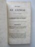 DOUVILLE : Voyage au Congo et dans l'intérieur de l'Afrique Equinoxiale, fait dans les années 1828, 1829 et 1830 - First edition - Edition-Originale.com