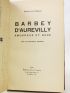 DOYON : Barbey d'Aurevilly amoureux et dupe - Autographe, Edition Originale - Edition-Originale.com