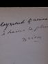 DRIEU LA ROCHELLE : Ecrits de jeunesse 1917-1927 - Autographe, Edition Originale - Edition-Originale.com