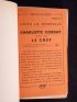 DRIEU LA ROCHELLE : Charlotte Corday suivi de Le chef - Autographe, Edition Originale - Edition-Originale.com
