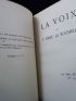 DRIEU LA ROCHELLE : La voix - First edition - Edition-Originale.com