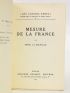 DRIEU LA ROCHELLE : Mesure de la France - First edition - Edition-Originale.com