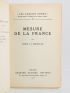 DRIEU LA ROCHELLE : Mesure de la France - Edition Originale - Edition-Originale.com