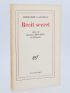 DRIEU LA ROCHELLE : Récit secret suivi de Journal (1944-1945) et d'Exorde - First edition - Edition-Originale.com