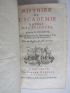 DU HAMEL : Histoire de l'Académie royale des sciences. Année 1728 - Edition-Originale.com