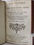 DU MARSAIS : Des tropes ou des diferens sens dans lesquels on peut prendre un mème mot dans une mème langue - Erste Ausgabe - Edition-Originale.com