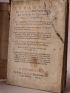 DU PUY : Le désaveu de ceux de la pretendue rel[igion] Ref[ormée]. & des SS. Pères contre le Plessis capitaine &c. Monstrant comme la prétendue est nouvelle & contraire à l'église ancienne & ss. Peres? - First edition - Edition-Originale.com