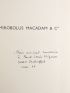 DUBUFFET : Mirobolus Macadam & Cie - Signed book, First edition - Edition-Originale.com