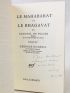 DUMEZIL : Le Mahabarat et le Bhagavat du colonel de Polier - Autographe, Edition Originale - Edition-Originale.com