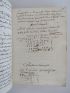 DUPLAY : Cayer des mathématiques dictées par monsieur Duplay oratorien dans la salle de l'oratoire d'Angers l'an 1750. J. p. Brisebare Etudiant en phisique - Signiert - Edition-Originale.com