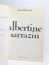 DURANTEAU : Albertine Sarrazin - Signiert, Erste Ausgabe - Edition-Originale.com