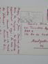 DURRELL : Carte postale autographe signée adressée à Jani Brun : tournage du film adapté de son livre 
