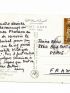 DURRELL : Carte postale autographe signée de Lawrence Durrell adressée à Jani Brun : 