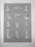 DESCRIPTION DE L'EGYPTE.  Thèbes. Karnak. Détails de figures tirés des bas-reliefs de divers édifices. (ANTIQUITES, volume III, planche 67) - Edition Originale - Edition-Originale.com