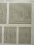 DESCRIPTION DE L'EGYPTE.  Denderah (Tentyris). Divers bas-reliefs dessinés dans l'appartement du zodiaque et dans les temples. (ANTIQUITES, volume IV, planche 26) - First edition - Edition-Originale.com