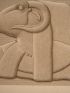 DESCRIPTION DE L'EGYPTE.  Esné (Latopolis). Détails d'architecture, bas-reliefs et inscriptions hiéroglyphiques du portique. (ANTIQUITES, volume I, planche 80) - Prima edizione - Edition-Originale.com