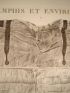 DESCRIPTION DE L'EGYPTE.  Memphis et environs. Détails d'une tunique trouvée dans un des tombeaux de Saqqârah. (ANTIQUITES, volume V, planche 5) - Erste Ausgabe - Edition-Originale.com
