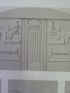 DESCRIPTION DE L'EGYPTE.  Thèbes. Hypogées. Peintures et bas-reliefs coloriés. (ANTIQUITES, volume II, planche 44) - Edition Originale - Edition-Originale.com