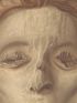 DESCRIPTION DE L'EGYPTE.  Thèbes. Hypogées. Profil et face d'une tête de momie de femme, tirée de la collection de M. Delile. (ANTIQUITES, volume II, planche 50) - First edition - Edition-Originale.com