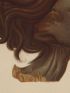 DESCRIPTION DE L'EGYPTE.  Thèbes. Hypogées. Profil et face d'une tête de momie de femme, tirée de la collection de M. Delile. (ANTIQUITES, volume II, planche 50) - Erste Ausgabe - Edition-Originale.com