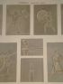DESCRIPTION DE L'EGYPTE.  Thèbes. Medynet-Abou. Bas-reliefs sculptés sur les murs du palais. (ANTIQUITES, volume II, planche 8) - Erste Ausgabe - Edition-Originale.com