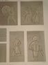 DESCRIPTION DE L'EGYPTE.  Thèbes. Medynet-Abou. Bas-reliefs sculptés sur les murs du palais. (ANTIQUITES, volume II, planche 8) - Edition Originale - Edition-Originale.com