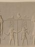 DESCRIPTION DE L'EGYPTE.  Thèbes. Memnomium. Bas-reliefs du temple de l'ouest et d'une grotte voisine. (ANTIQUITES, volume II, planche 35) - Erste Ausgabe - Edition-Originale.com