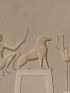 DESCRIPTION DE L'EGYPTE.  Thèbes. Memnomium. Bas-reliefs du temple de l'ouest et d'une grotte voisine. (ANTIQUITES, volume II, planche 35) - First edition - Edition-Originale.com