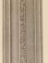 DESCRIPTION DE L'EGYPTE.  Thèbes. Memnomium. Pilastre et bas-reliefs du temple de l'ouest. (ANTIQUITES, volume II, planche 36) - First edition - Edition-Originale.com