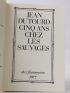 DUTOURD : Cinq ans chez les sauvages - Signed book, First edition - Edition-Originale.com