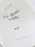 DUTOURD : Le demi-solde - Autographe, Edition Originale - Edition-Originale.com