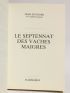 DUTOURD : Le septennat des vaches maigres - Autographe, Edition Originale - Edition-Originale.com