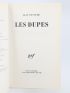 DUTOURD : Les dupes - Signed book, First edition - Edition-Originale.com