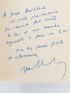 DUTOURD : Les matinées de Chaillot - Autographe, Edition Originale - Edition-Originale.com