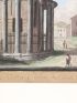 [ECOLE NAPOLITAINE] Vue du temple de Vesta et de la fortune virile - Signed book, First edition - Edition-Originale.com