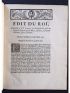 Lettres patentes ; Edits ; Arrests ; Declarations... de l'année 1771 - First edition - Edition-Originale.com