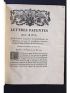 Lettres patentes ; Edits ; Arrests ; Declarations... de l'année 1771 - Prima edizione - Edition-Originale.com