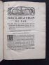 Edits ; Lettres patentes ; Déclarations concernant le clergé de France ; Declaration concernant les collèges de La Fleche, Langres, Bourges... - First edition - Edition-Originale.com