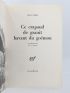 EFFEL : Ce crapaud de granit bavant du goémon - Autographe, Edition Originale - Edition-Originale.com